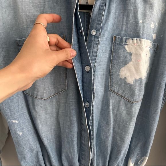 SER.O.YA Monica Dress Olympia Bleached - Picture 4 of 10